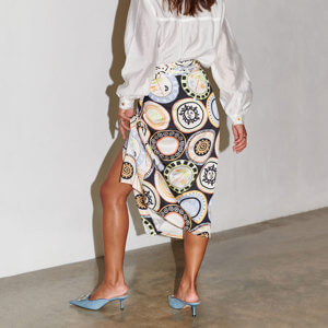 Never Fully Dressed Mono Mosaic Plate Jaspre Skirt